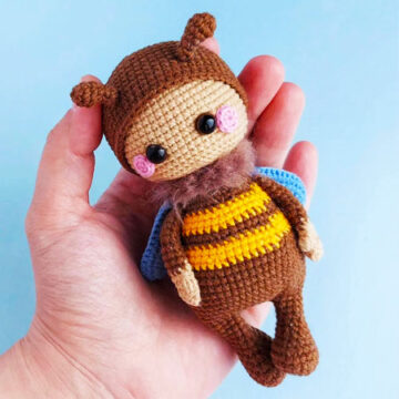 Crochet Bee Doll Free PDF Amigurumi Pattern (1)