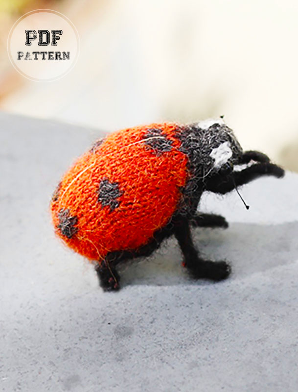 Knightt Ladybug Amigurumi Free Pattern (2)