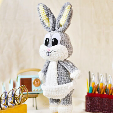 Crochet Bugs Bunny Free Amigurumi PDF Pattern (2)