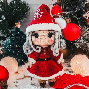Christmas Dol Calyps Free PDF Amigurumi Pattern (1)