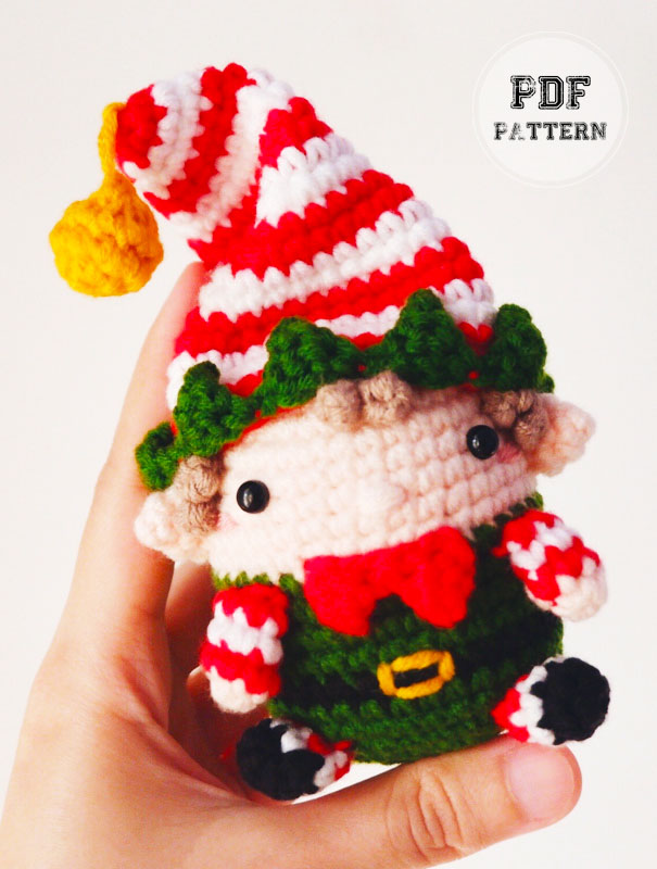 Christmas Elf Woodly Free PDF Amigurumi Pattern (2)
