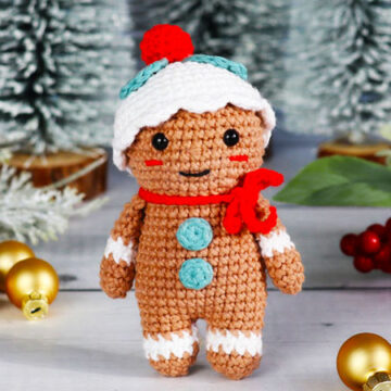 Christmas Tree Ornament Gingerbread Man Free Pattern (1)