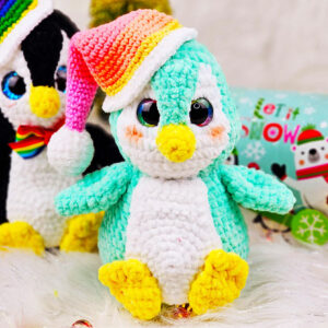 Marshmallow crochet Penguin Free PDF Amigurumi Pattern (2)