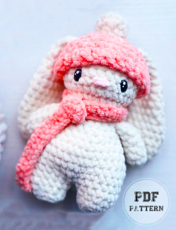 Softy Bunny Elly Crochet Free PDF Pattern (2)