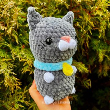 Chubby Kitty Crochet PDF Free Pattern (1)
