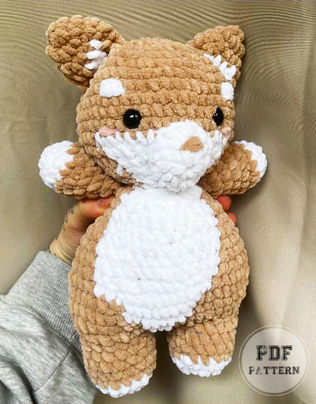 Crochet Shiba Free Amigurumi PDF Pattern (1)