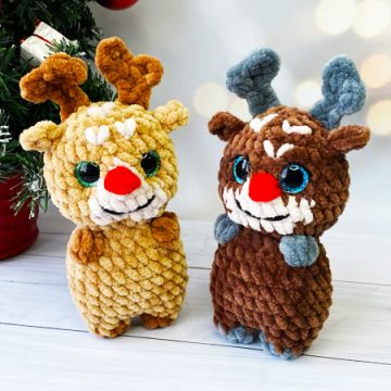 Little Reindeer Crochet Amigurumi PDF Pattern (2)