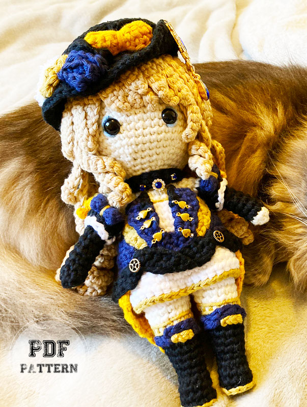 Navia Amigurumi Doll PDF Free Crochet Pattern (2)