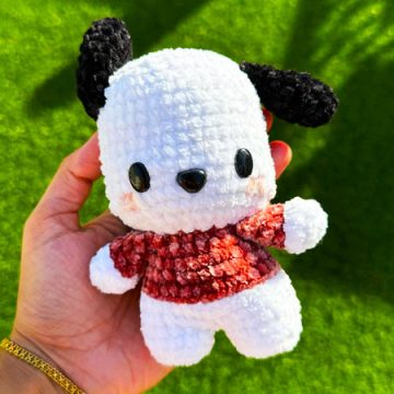 Pochacco Free Crochet Dog Amigurumi Pattern (2)