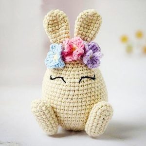 Crochet Easter Bunny Free PDF Pattern (1)