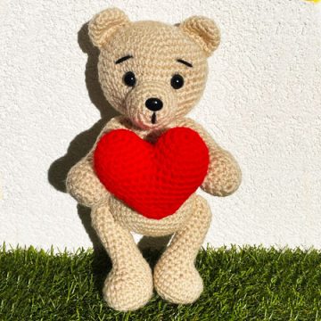 Piere Crochet Beginner Bear Free Amigurumi Pattern (1)