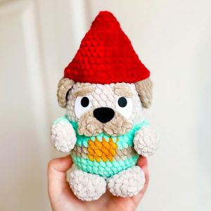 Puppy Gnome Free Plush Amigurumi Pattern (1)