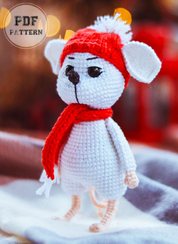Steve the Crochet Mouse PDF Amigurumi Pattern (1)