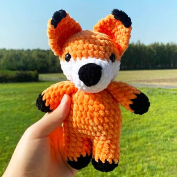 Crochet Plush Fox Sebastian Free PDF Pattern (1)