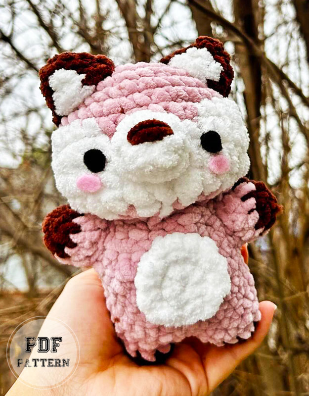Cubby Plush Fox Crochet PDF Free Pattern (1)