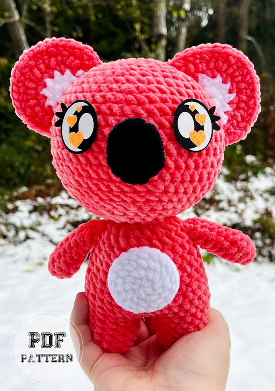 Cute Koala Sofia Free Amigurumi PDF Pattern (1)