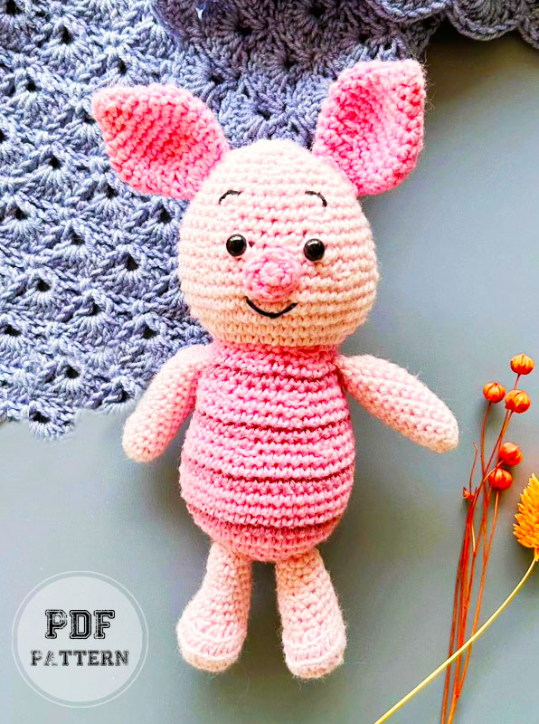 Little Easy Piglet Free Amigurumi Pig Pattern (2)