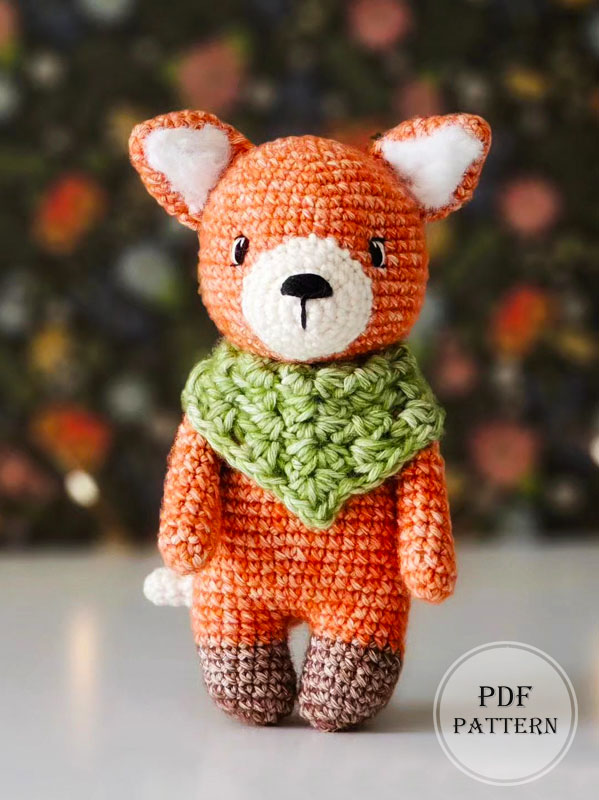 Winter Fox Amigurumi Mosty Free PDF Pattern (2)