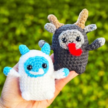 Amigurumi Yedi and Krampus Free PDF Pattern (1)