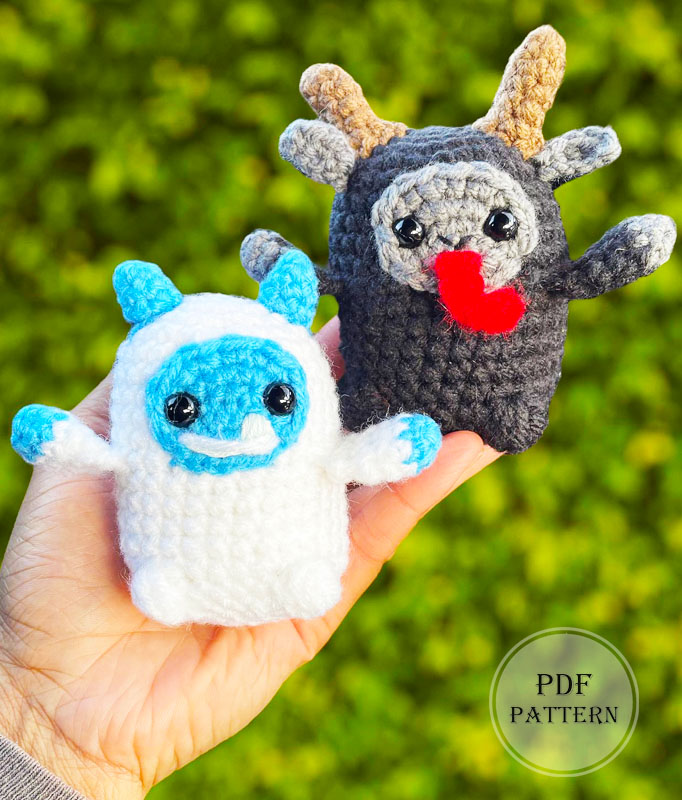 Amigurumi Yedi and Krampus Free PDF Pattern (2)
