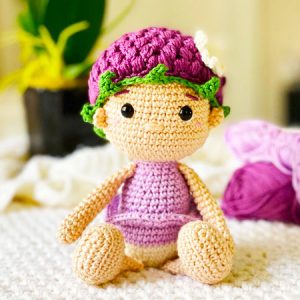 Blackberry Crochet Baby Doll PDF Free Pattern (2)