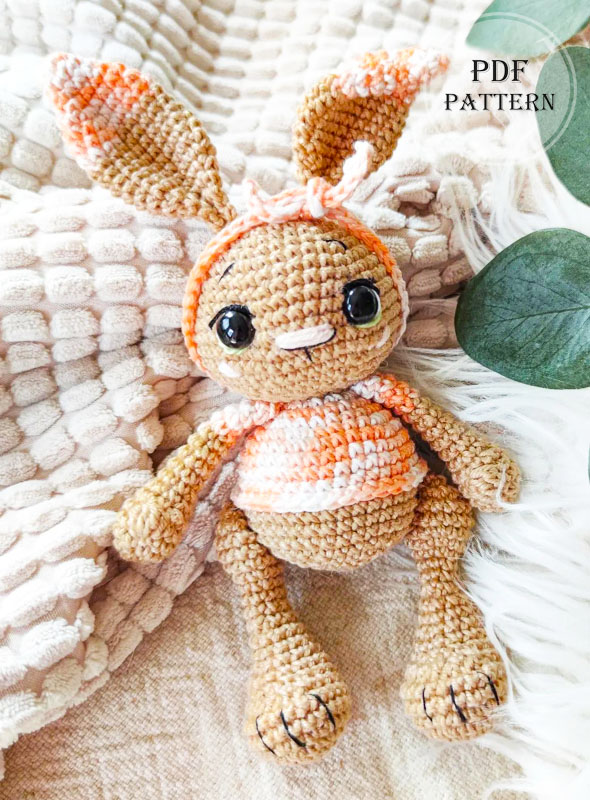 Crochet Bunny Lotta Free PDF Pattern (2)