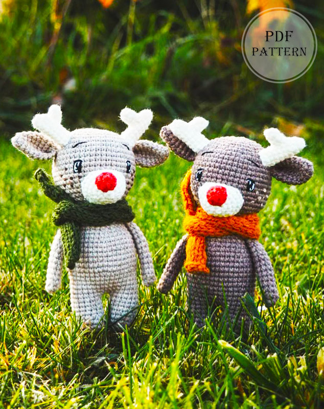 Crochet Winter Deer Moe Free PDF Pattern (2)