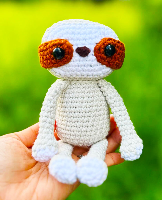 Sloth Jerry For Beginners PDF Free Pattern (2)