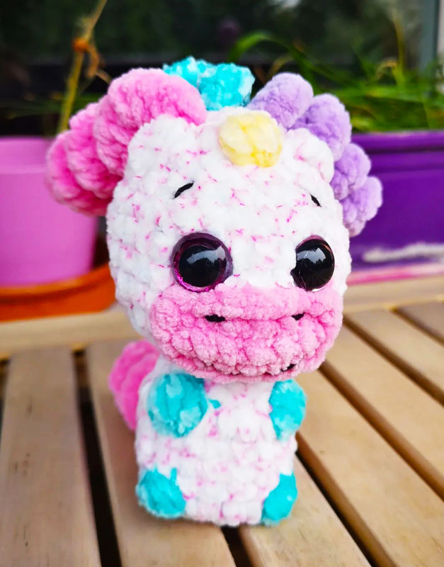 Baby Crochet Unicorn Marry Free PDF Pattern (2)