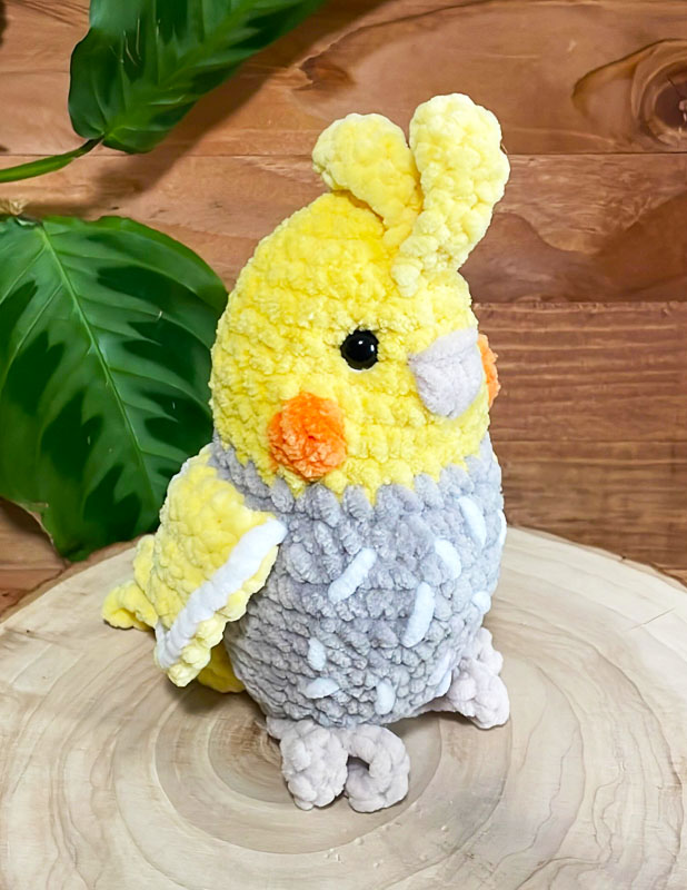 Cockatiel Amigurumi Plush PDF Pattern (2)