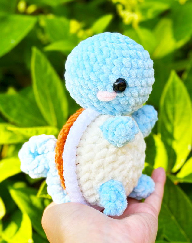 Crochet Plush Squirtle PDF Free Pattern (1)