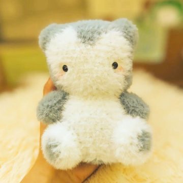 Furry Plush Snorlax Amigurumi PDF Pattern (1)