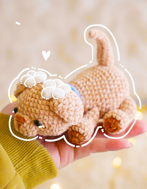 Sadie the Pup Crochet PDF Pattern (2)