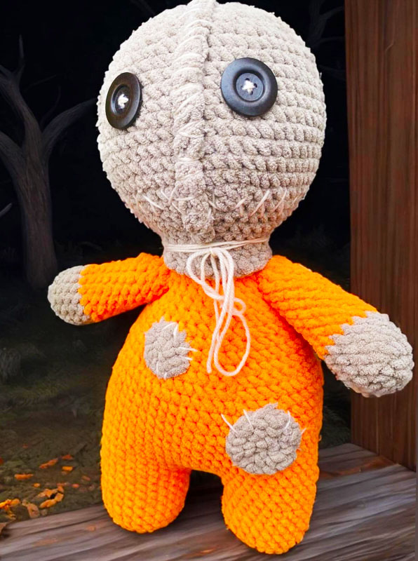 Trick or tread Halloween Doll PDF Pattern (2)