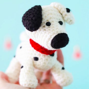 Miuly the Dalmatian Crochet Dog PDF Pattern (2)