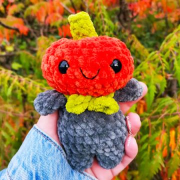 Beginner Pumpkin Doll PDF Free Pattern (1)