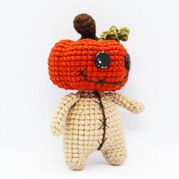 Crochet Little Pumpkin Doll PDF FRee Pattern (2)