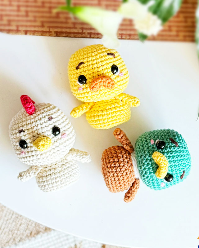 Crochet Three Duck in 1 Free Pattern (2)