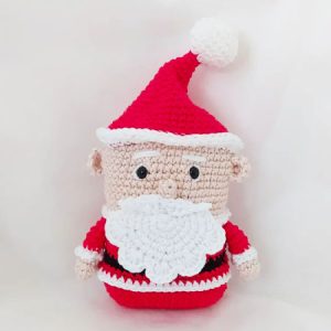 Mini Crochet Santa Claus Doll PDF Free Pattern (1)