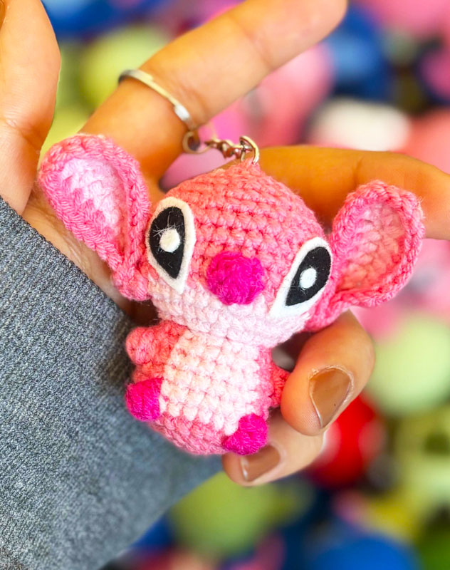 Crochet Stitch Keychain PDF Amigurumi Pattern (2)