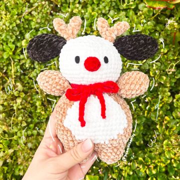 Plush Dee Molly for Christmas Amigurumi Pattern (1)