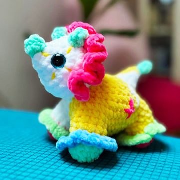 Crochet Plush Triceraptor Jessie PDF Free Pattern (1)