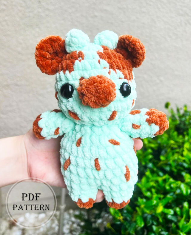 Molly the Plush Crochet Cow Free Pattern