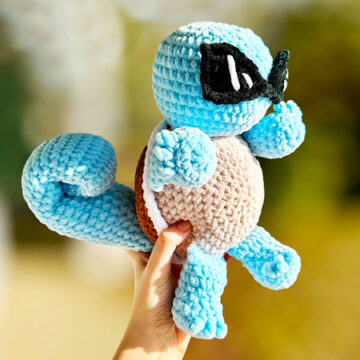 Plush Squirtle Pokémon Amigurumi Pattern (1)