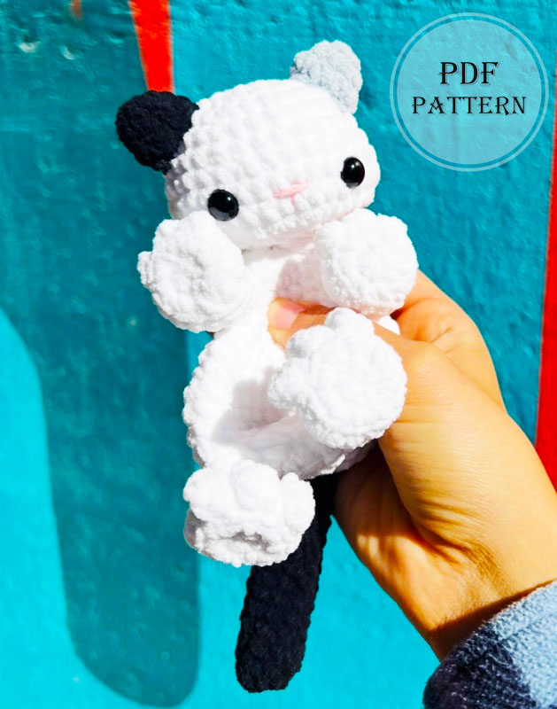 Chloe the Plush Crochet Cat Free Pattern (2)
