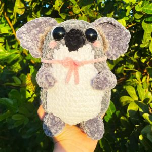 Lovely Koala with Big Ears Crochet Pattern (1)