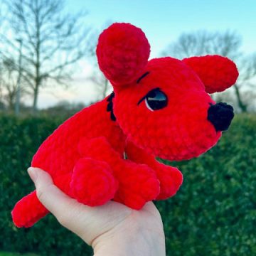 Red Dog Snoopy Amigurumi Pattern (1)