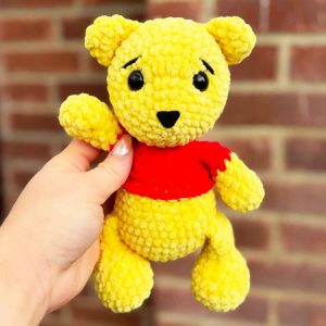Winnie the Pooh Basic Bear Amigurumi Toy (1)