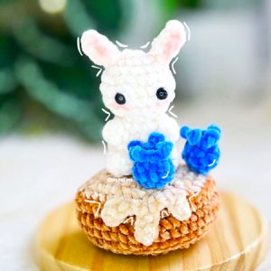Bunberry Pie with Bunny Amigurumi Free Pattern (2)