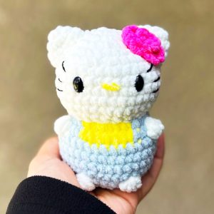 Chunky Hello Kitty Amigurumi Toy PDF Pattern (1)
